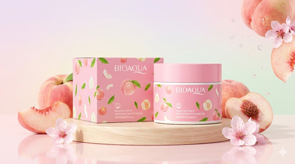 BIOAQUA Peach Extract Fruit Acid Exfoliation Cream